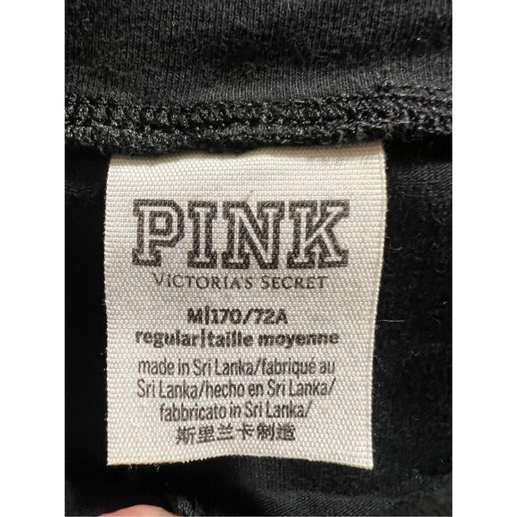 Pink By Victoria’s Secret Black Bootcut Leggings Woman’s Size Medium - Picture 6 of 12